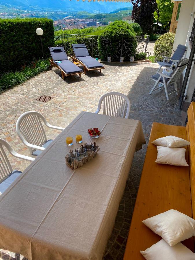 Appartamento Le Colonne - Relais Villa Quercia Tassullo Exteriér fotografie